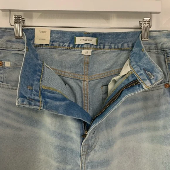 American Eagle Outfitters Stovepipe Jeans size 12 short - Picture 5 of 5